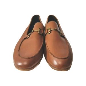 Vince Camuto Axyl Mocasín Punta Redonda Cuero Zapatos Para Hombre Talla 13 M Marrón - Imagen 1 de 5