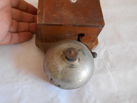 vintage electric door bell french 1920s 9-12 volts working ASIDOT Paris Cover
