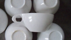 Atomic Era 1950's Vintage Modern Holiday / Kenro White Melmac Plastic Cups - 6
