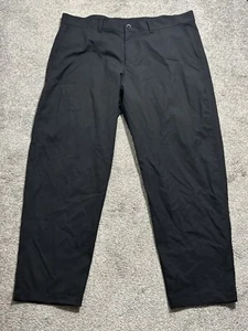 Lululemon Men's Relaxed-Tapered Twill Trouser Pants Size 40x30 Black - Picture 1 of 7