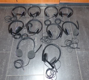10x Senneiser PC 5.2 CHAT kabelgebundenes Headset Kopfhörer Mikrofon 3,5mm #B - Bild 1 von 3