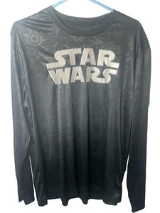 Star Wars Herren Chrome Wars All Black AOP All Over Print Shirt Neu XL - Bild 1 von 3