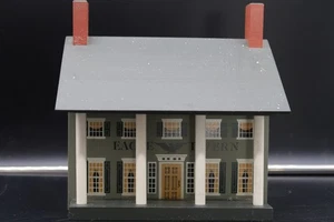 Vtg Folk Art Still Bank Windfield Designs Eagle Tavern H Musser 1988 Beautiful - Picture 1 of 15
