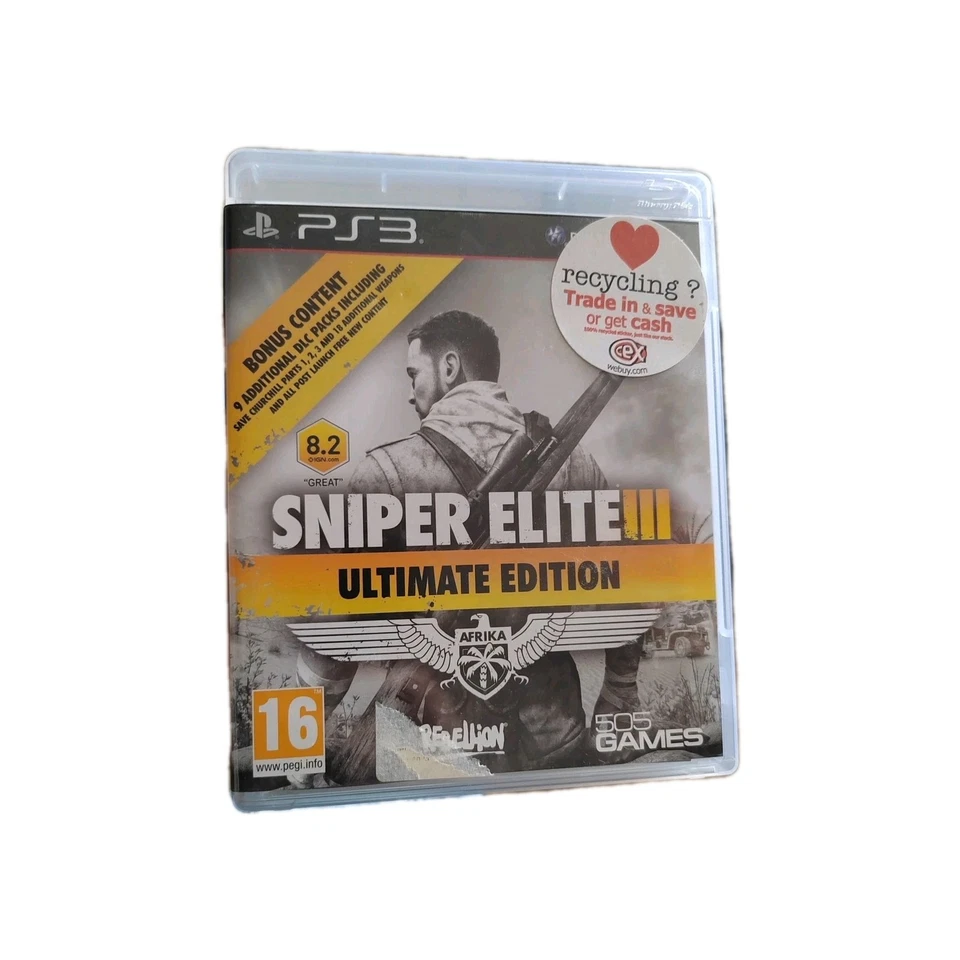 Sniper Elite 3 - Ultimate Edition (PS3) - Game Sound Video Choices Free P&P - Image 1 of 1