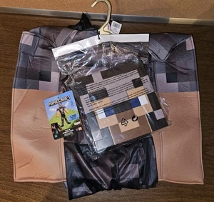 Disguise Kids Minecraft Steve In Netherite Armor Deluxe Costume Size Small 4 - 6 - Picture 1 of 2
