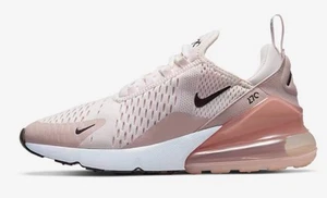 Nike Air Max 270 Running Shoes Women's Size 10 Light Soft Pink/Black AH6789-604 - Picture 1 of 6