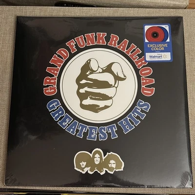 Grand Funk Railroad  Greatest Hits 2 LP Red & Blue Vinyl.   New & Sealed!  Foto 1 de 3