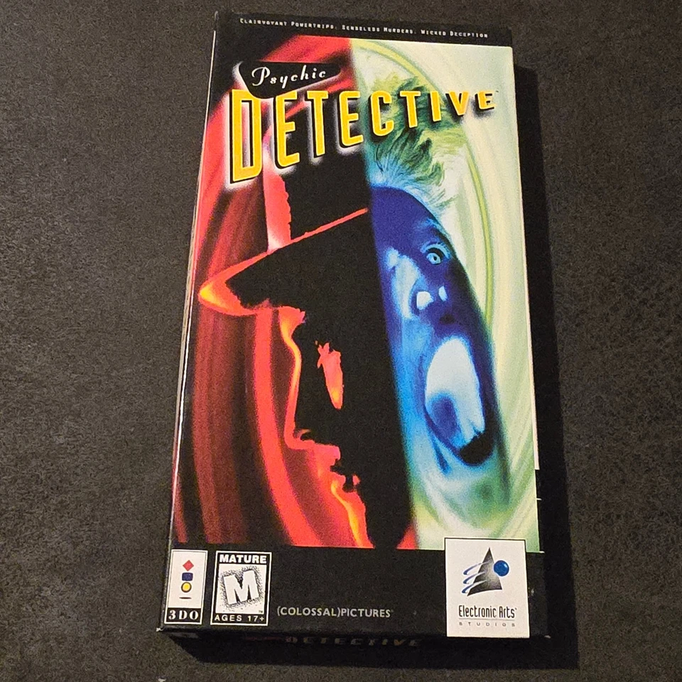 Psychic Detective (3DO) Long Box CIB Complete ~ Manual Included Tested & Works - Image 1 of 4