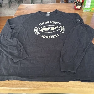 MENS NIKE NEW YORK JETS Inspire Change TEAM ISSUED L/S SHIRT #88 XL BLACK - Afbeelding 1 van 7