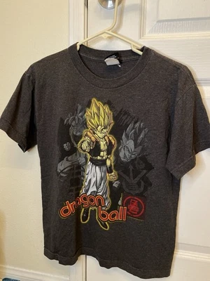Camiseta De Colección Dragon Ball Z Juvenil L 2002 Gris Nostalgia Gráfico Para Hombre XS Foto 1 de 4