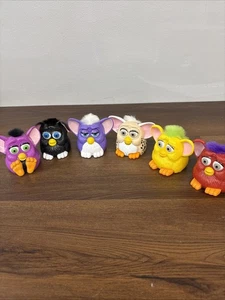 Lote de 6 premios vintage Furby 1998 Happy Meal McDonald’s - Imagen 1 de 11