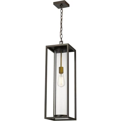Z-Lite 584CHB-DBZ-OBS Dunbroch Outdoor Pendant or Chandeller - Image 1 of 4