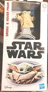Disney Hasbro Star Wars 6" Action Figure F5825 ~ Grogu & Hover Pram - Picture 1 of 5