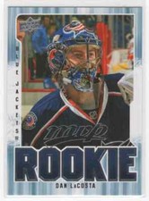 2008-09 Upper Deck MVP Rookie Dan LaCosta Rookie Columbus Blue Jackets #345