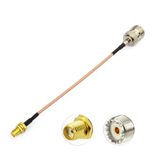 Handheld Antenna Cable 24" Adapter Cable 60cm for Wouxun Baofeng Quasheng Linton - Picture 1 of 6