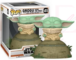Star Wars Funko The Mandalorian POP 485 Grogu Using the Force Super-Sized Deluxe - Picture 1 of 10