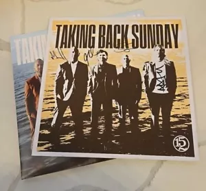 Taking Back Sunday - SIGNED vinyl /152 (2023) - Juice marble Autographed - Picture 1 of 1