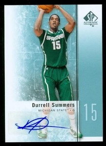 2011-12 SP Authentic Autographs #50 Durrell Summers