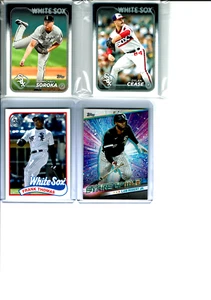2024 Topps Baseball Series 1 & 2 Chicago White Sox Team Set 22 Base Cards +WOW+ - Picture 1 of 5