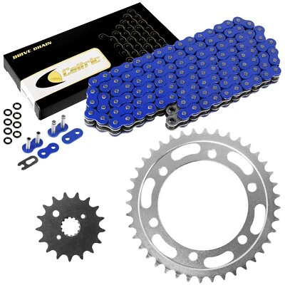 Blue O-Ring Drive Chain & Sprockets for Suzuki GSX1300R Hayabusa 1300 1999-2007 - Image 1 of 4