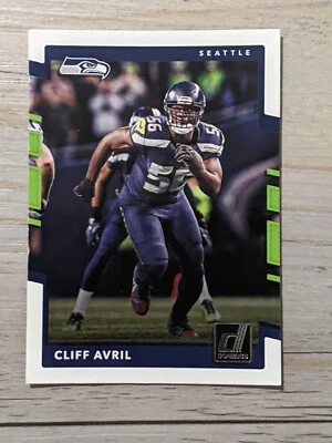2017 Donruss #264 Cliff Avril Seattle Seahawks - Image 1 of 3