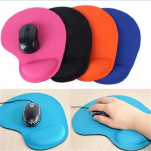 Ergonomisches Mousepad Mauspad Schreibtisch Gel Maus Pad Unterlage Anti Rutsch - Picture 1 of 19