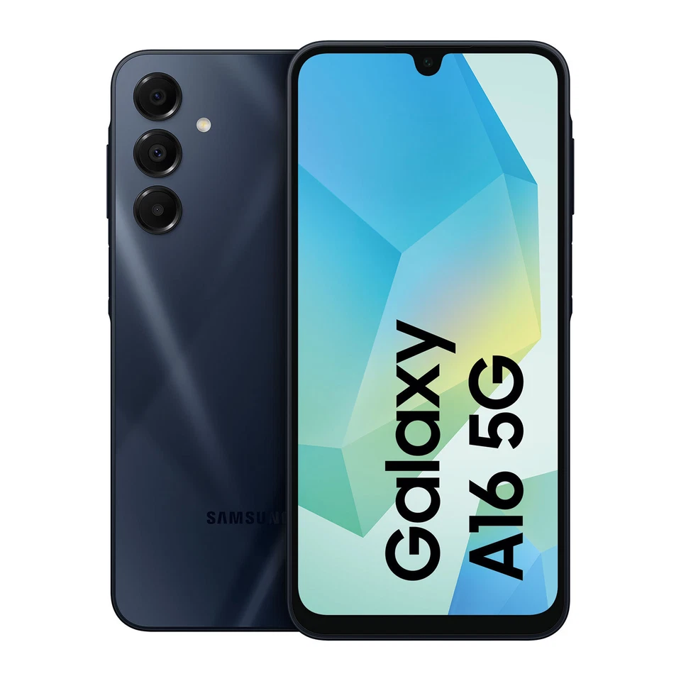 Samsung Galaxy A16 5G Smartphone 128GB Blau Grau "Gratis Versand"  - Bild 1 von 1