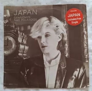 JAPAN Rare Single - Gentlemen Take Polaroids plus Free Single Virgin 1980. VS379 - Picture 1 of 8