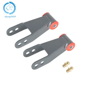 2PCS 1965/1966-1971/1972 for Ford F100 2WD 2" Rear Drop Shackle Lowering Kit - Picture 1 of 10