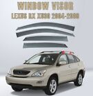 For Lexus RX 2004-2009 Window Visors Rain Sun Guard Ven ABS 4PCS