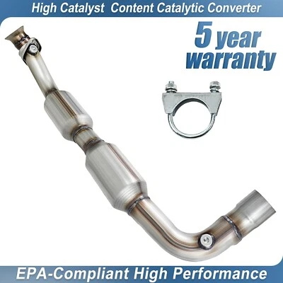 Left Driver Side For FORD E-150 / E-250 2003 2004 4.6L Catalytic Converter - Image 1 of 4