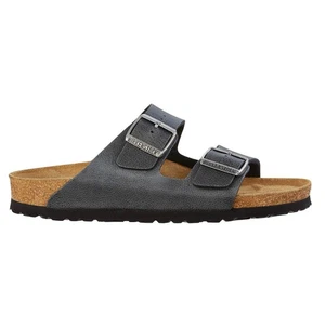 Sandalias Birkenstock Arizona Birko-Flor-Pull Up Antracita Talla 42 EU/US 9/UK 8 - Imagen 1 de 8