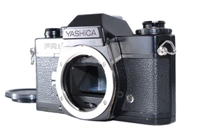 Yashica FRII SLR Film Camera Body Black For Contax / Yashica Mount From Japan - Picture 1 of 15