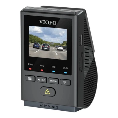 VIOFO A119 Mini 2 Dashcam, 2K 60fps, Wi-Fi, HDR, GPS, modo aparcamiento 24h, sensor G