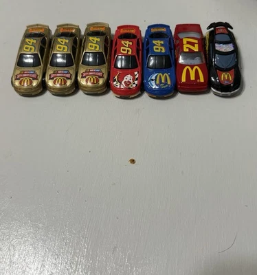 Juego de autos de carreras Hot Wheels McDonalds NASCAR 1998 y 1996 #94 - Lote de 7 Foto 1 de 4