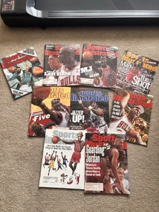 Michael Jordan - Chicago Bulls - Lot of 9 Sports Illustrated 1997-1998 - Picture 1 of 10