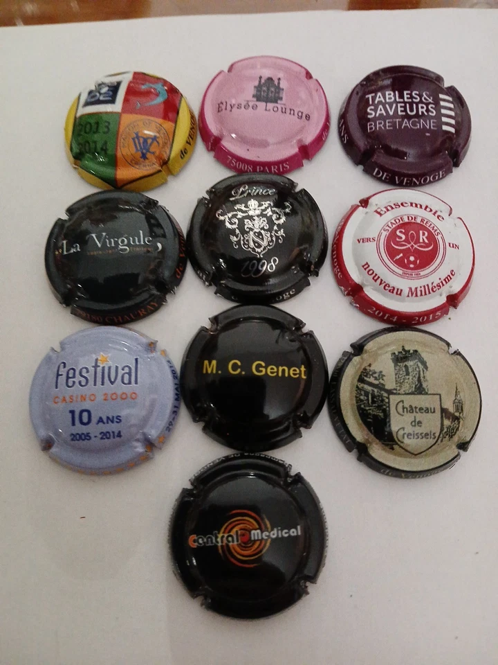 Capsule de Champagne Lot De 10 De Venoge - Photo 1/1