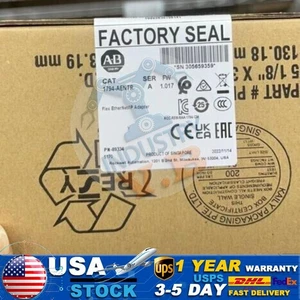 Allen-Bradley 1794AENTR AB 1794-AENTR A 1.017 Flex I/O Ethernet/IP Module New - Picture 1 of 1