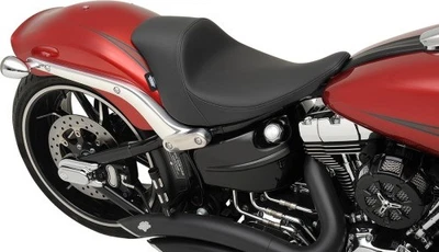 Asiento individual delantero montaje EZ Drag Specialties - liso motocicleta calle 0802-0922 Foto 1 de 3