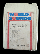 Hudson & Landry Ajax Liquor Store Comedy 8 Track Tape 70's Top Forty DJs Vintage