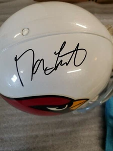 MATT LEINART ARIZONA CARDINALS FULL SIZE AUTHENTIC HELMET AUTOGRAPHED W/COA - Picture 1 of 6