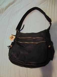 NWT women's black pearlized washed purse GAL A Division of Bueno of California - Picture 1 of 17