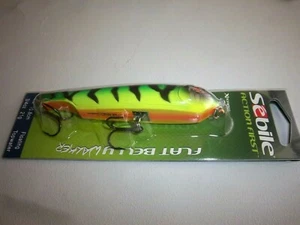 Sebile 4 1/4" Flat Belly Walker Fishing Lure 3/4 Oz Floating Cracked Firetiger - Picture 1 of 4