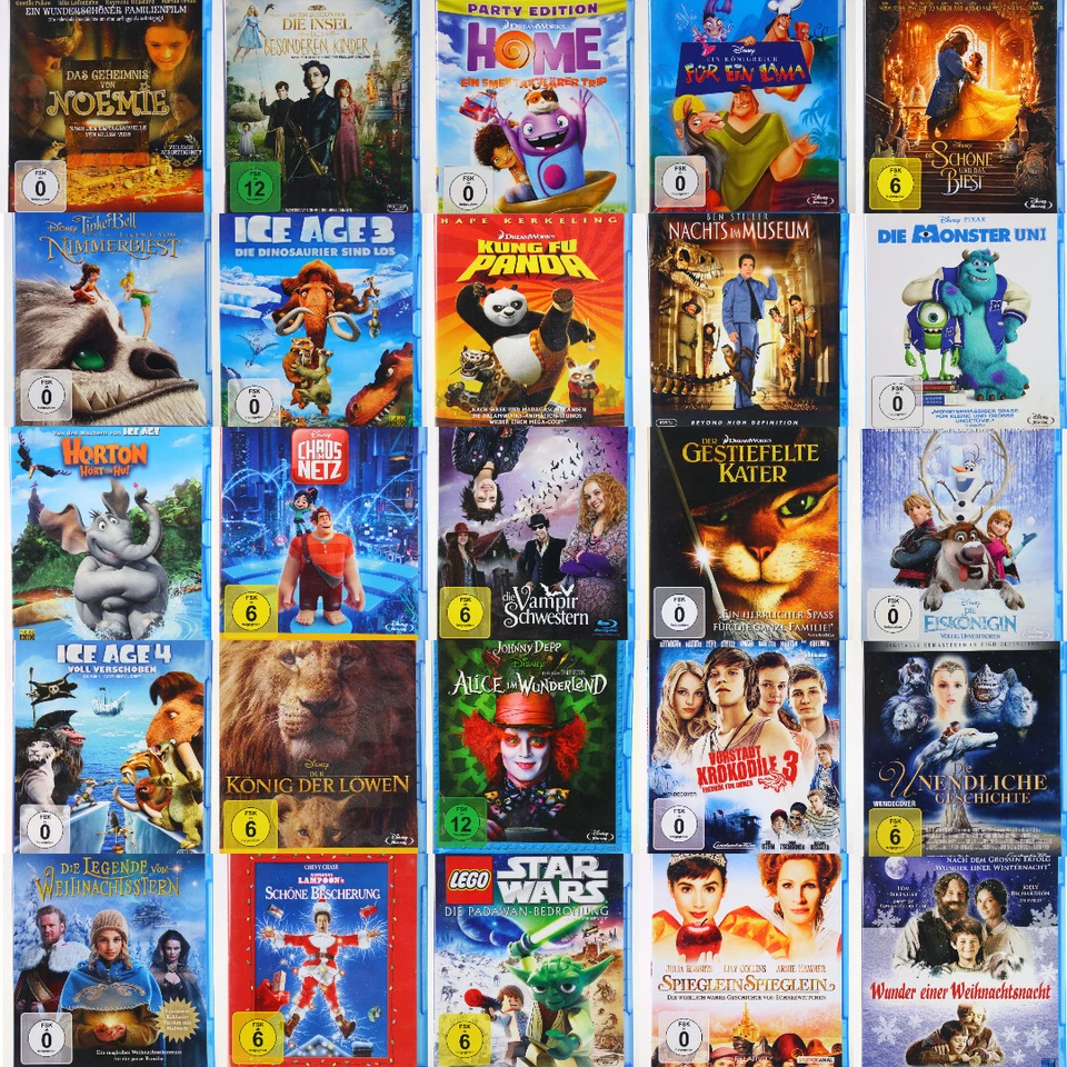 Bluray Film Klassiker Kinder Familie Animationsfilme Trickfilme Sammlung Auswahl - Bild 1 von 1