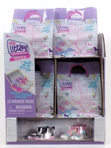 (CASE of 12) Shopkins REAL LITTLES SHOES Micro Mystery Mini Sneaker Packs - Picture 1 of 4