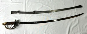 1864 Civil War Mansfield & Lamb M1860 Cavalry Saber & Scabbard - Picture 1 of 9
