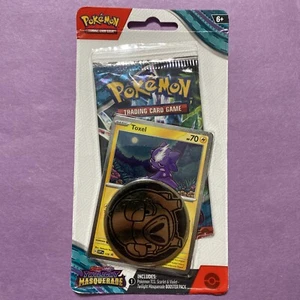 Pokemon Escarlata y Violeta Crepúsculo Mascarada Toxel Checklane Blister - Imagen 1 de 6