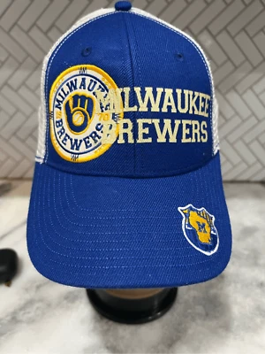 De colección American Needle Milwaukee Brewers MLB Gorra Snapback Ajustable Camioneros Foto 1 de 4
