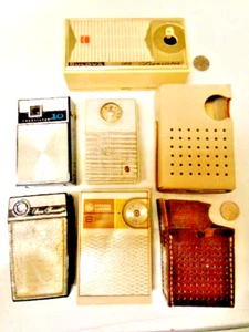 (4) Lote RADIO TRANSISTOR-INVICTA,G.E. WESTINGHOUSE, Estuche MAGNAVOX - Hecho en Japón - Imagen 1 de 12