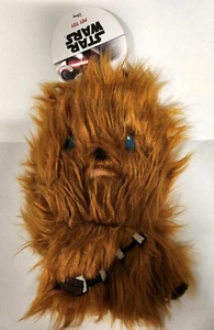 Authentic Disney Star Wars Plush Chewbacca Dog Toy Squeaky Adorable 8” BRAND NEW - Picture 1 of 6
